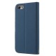 Apple iPhone SE 5S 5 KLX Læder Cover Accessory Blå