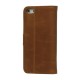 Apple iPhone SE 5S 5 Magnetisk Læder Pung Cover Brun
