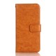 Apple iPhone SE 5S 5 CRAZY HORSE Læder Pung Cover Brun
