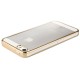 Apple iPhone SE 5S 5 BASEUS Skinnende Gele TPU Cover Guld