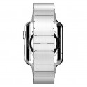 Apple Watch 42 mm Rustfrit Stål Armbånd med Butterfly Lukning Sølv