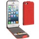 Apple iPhone SE 5S 5 Ferrari Series Læder Cover Rød