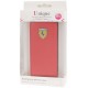 Apple iPhone SE 5S 5 Ferrari Series Læder Cover Rød