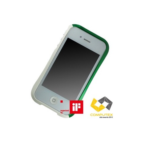 DRACO EVO ALUMINUM BUMPER FOR iPhone 4/4S-SONIC GREEN