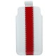 Apple iPhone iPod Læder Cover Pose Hvid Rød