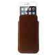 Apple iPhone 6 Plus 6S Plus 7 Plus Samsung S7 Edge Pull Tab Ægte Læder Etiu 16 x 9cm Brun