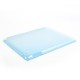 Apple iPad 4 3 2 Slim PU Læder Smart Cover med Plastik Bag Cover Blå