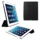 4-fold Slim Smart Etui Companion Cover til iPad 4 / new iPad (iPad 3) / iPad 2 (Sort)