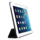 4-fold Slim Smart Etui Companion Cover til iPad 4 / new iPad (iPad 3) / iPad 2 (Sort)
