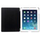 4-fold Slim Smart Etui Companion Cover til iPad 4 / new iPad (iPad 3) / iPad 2 (Sort)