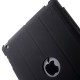 4-fold Slim Smart Etui Companion Cover til iPad 4 / new iPad (iPad 3) / iPad 2 (Sort)