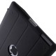 4-fold Slim Smart Etui Companion Cover til iPad 4 / new iPad (iPad 3) / iPad 2 (Sort)