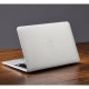 Apple MacBook Air 13,3" LENTION Sand Series Mat Plastik Case Hvid