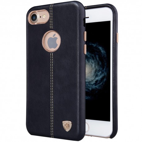 Apple iPhone 7 NILLKIN Englon PU Læder Cover Sort