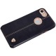 Apple iPhone 7 NILLKIN Englon PU Læder Cover Sort