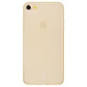 iPhone 8/7 BASEUS Mat 0.5mm Slim PP Plastik Cover Gennemsigtig Guld