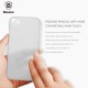 Apple iPhone 7 BASEUS Mat 0.5mm Slim PP Plastik Cover Gennemsigtig Hvid