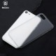 Apple iPhone 7 BASEUS Mat 0.5mm Slim PP Plastik Cover Gennemsigtig Hvid