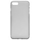 Apple iPhone 7 BASEUS Mat 0.5mm Slim PP Plastik Cover Gennemsigtig Sort