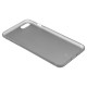 Apple iPhone 7 BASEUS Mat 0.5mm Slim PP Plastik Cover Gennemsigtig Sort