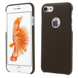 Apple iPhone 7 G-CASE Noble Series Læder Coated PC Cover Coffee