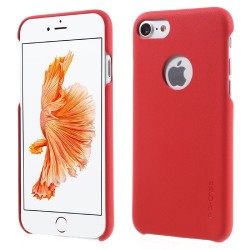 Apple iPhone 7 G-CASE Noble Series Læder Coated PC Cover Rød