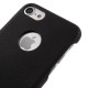 Apple iPhone 7 G-CASE Noble Series Læder Coated PC Cover Sort