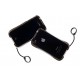 CLEAVE CRYSTAL RING FINGER STRAP-DARK SIDE BLACK
