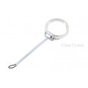 CLEAVE CRYSTAL RING FINGER STRAP-CLEAR CRYSTAL