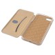 Apple iPhone 7 Magnetisk Læder Cover Guld