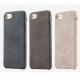 Apple iPhone 7 USAMS PU Læder Beskyttelses Cover Grå