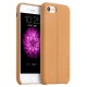 Apple iPhone 7 USAMS Joe Series Slim PU Læder Cover Lysebrun