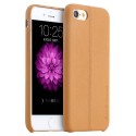 iPhone 8/7 USAMS Joe Series Slim PU Læder Cover Lysebrun