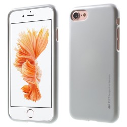 Apple iPhone 7 MERCURY GOOSPERY JELLY TPU Cover Sølv