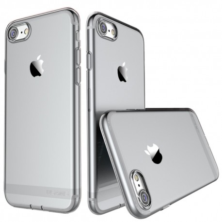 Apple iPhone 7 USAMS Primary Color Series Klar TPU Cover Sort