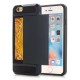 Apple iPhone 7 TPU Cover med Kort Holder Mørkeblå