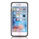Apple iPhone 7 TPU Cover med Kort Holder Mørkeblå