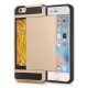 Apple iPhone 7 TPU Cover med Kort Holder Guld