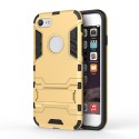 iPhone 8/7 Solid TPU Hybrid Cover med Støtte Guld