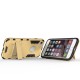 Apple iPhone 7 Solid TPU Hybrid Cover med Støtte Guld