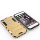 Apple iPhone 7 Solid TPU Hybrid Cover med Støtte Guld
