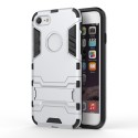 iPhone 8/7 Solid TPU Hybrid Cover med Støtte Sølv