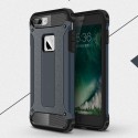 iPhone 8/7 Armor Guard Plastik TPU Hybrid Cover Mørkeblå