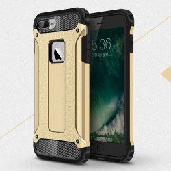 Apple iPhone 7 Armor Guard Plastik TPU Hybrid Cover Guld