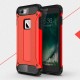 Apple iPhone 7 Armor Guard Plastik TPU Hybrid Cover Rød