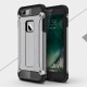 Apple iPhone 7 Armor Guard Plastik TPU Hybrid Cover Grå