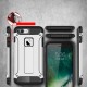 Apple iPhone 7 Armor Guard Plastik TPU Hybrid Cover Sølv