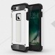 Apple iPhone 7 Armor Guard Plastik TPU Hybrid Cover Hvid