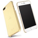 iPhone 8 Plus / 7 Plus LENUO 2 Music PU Læder Cover Guld