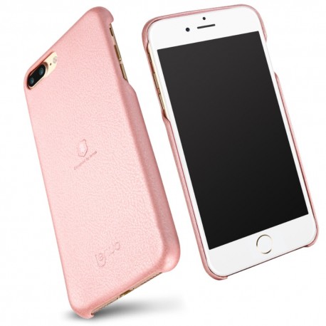 Apple iPhone 7 Plus LENUO Music Læder Cover II Pink